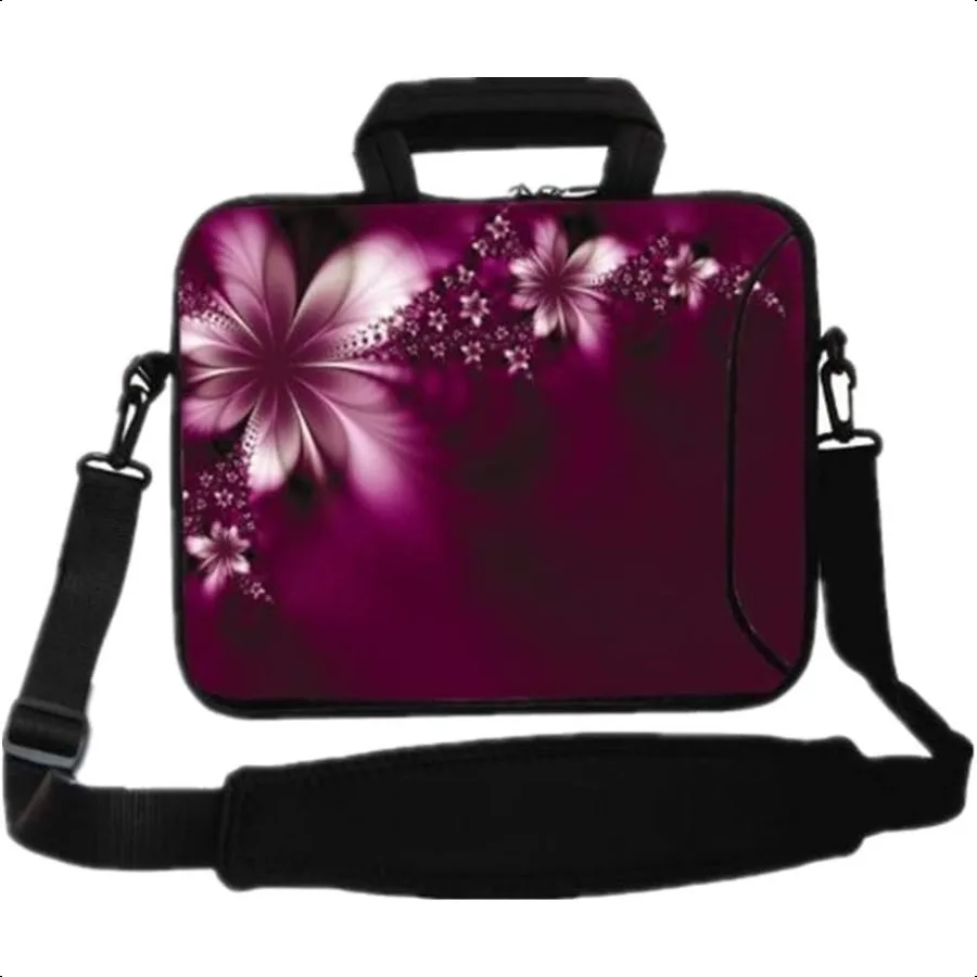 

17 inch Laptop Shoulder Bag Carrying Case Computer PC Cover Pouch with Handle Fits 15.6 16 17 17.3 17.4 inch Laptop Notebook 16