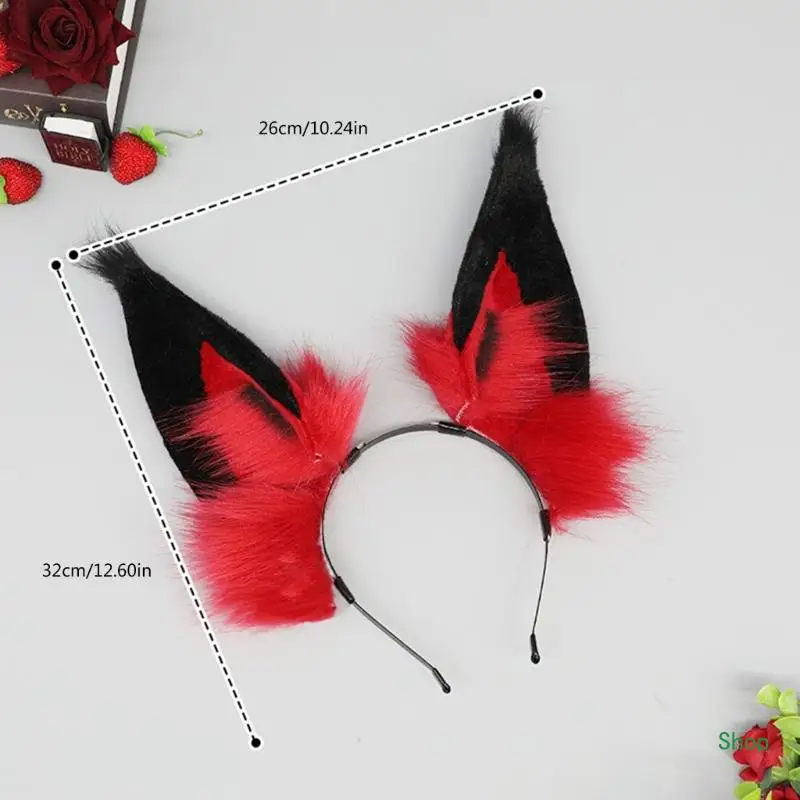 Dropship Realistic Devil Ear Headband Masquerades Party Hairhoop Cosplay Costume Hairband