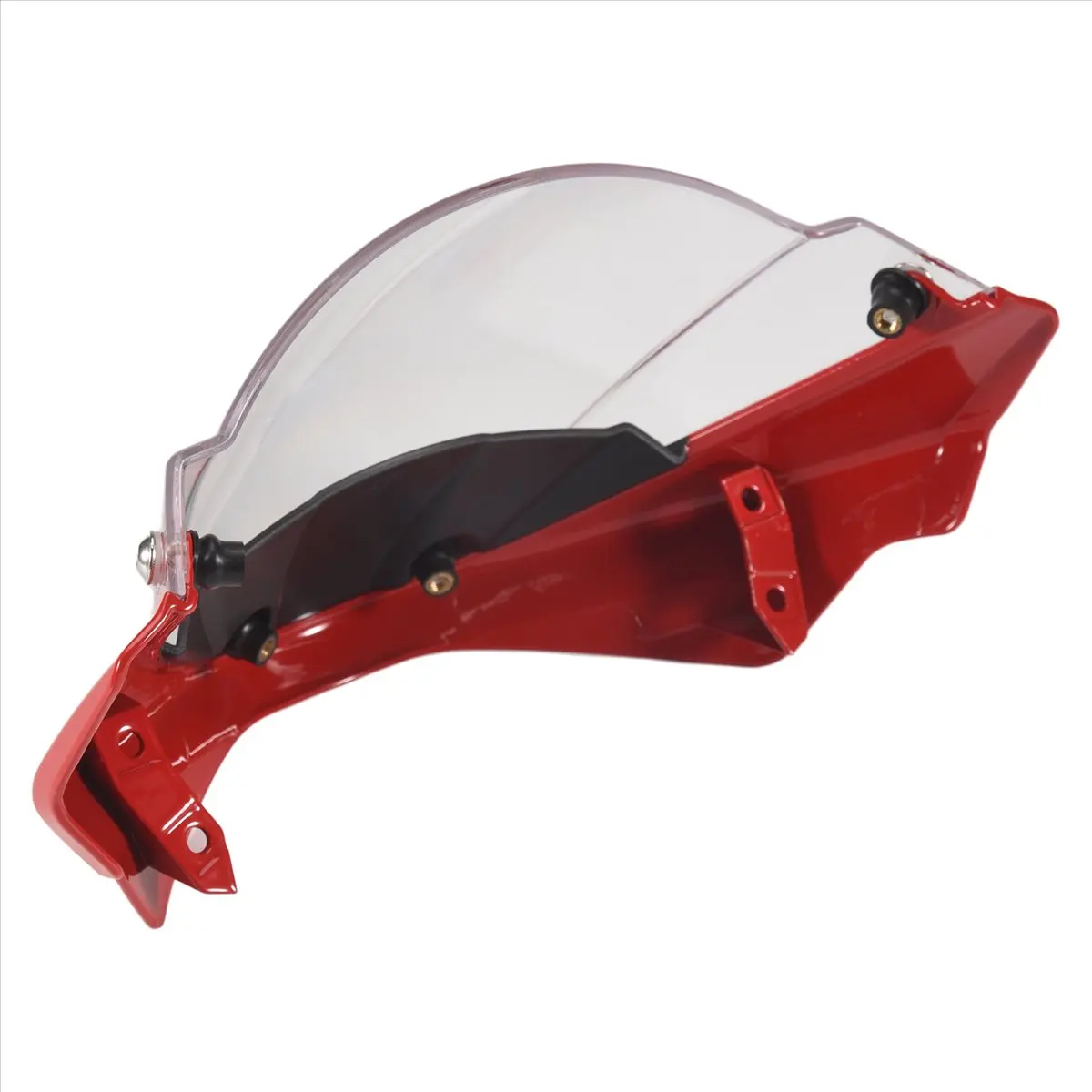 Compatible Motorcycle Windshield Head Cover Windshield Fairing for 696 795 796 M1100, Red