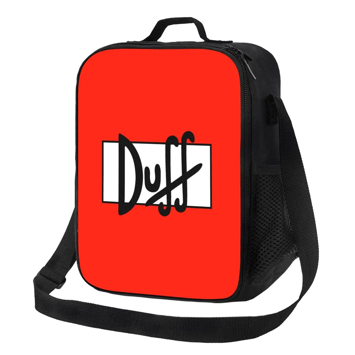 Duff Beer Insulated Lunch Bag per le donne Cooler Thermal Lunch Box Beach Camping Travel