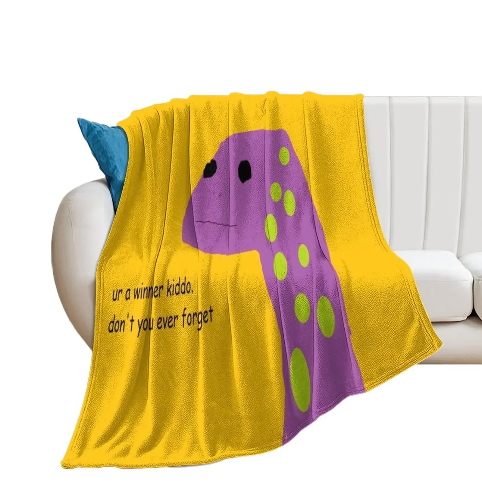 

motivational lizard Throw Blanket Moving heavy to sleep Blankets