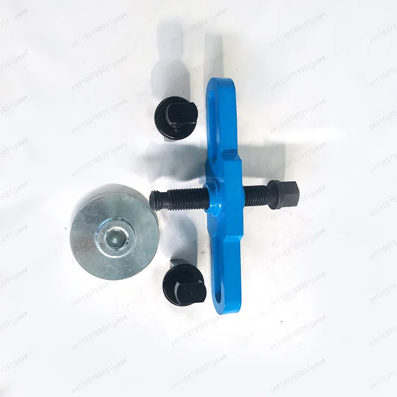 Half-shaft bridge front and rear wheel pull code, wheel hub bridge axis pull code pull-out device