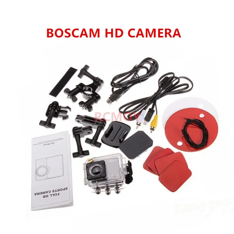 Instock Boscam HD08A FPV Camera 1080p Full HD Sports Camera Camecorder For RC Droen Quadcopter Multicopter