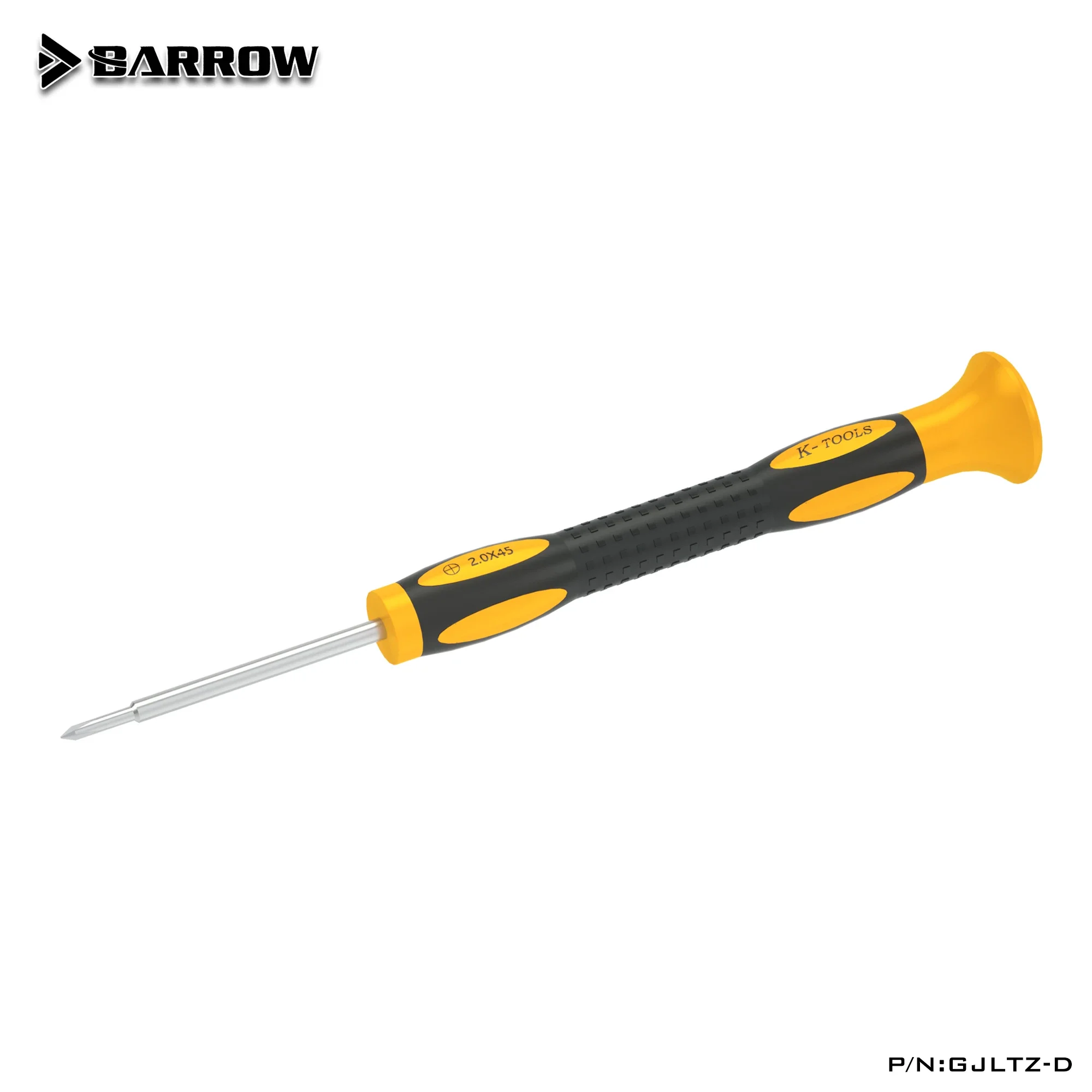 Barrow GJLTZ-D,Multi-function 2mm Screwdriver with 4 Size Sleeve Combination,Practical Tool Kit,for GPU and PC Hardware