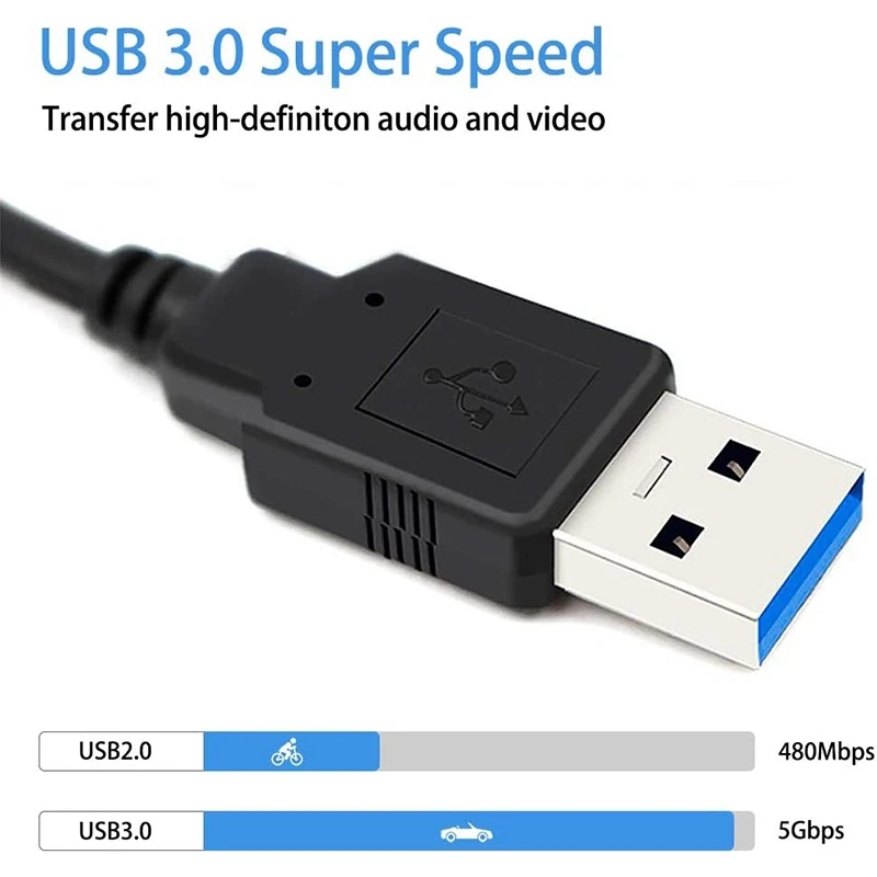 การ์ดจับภาพวิดีโอ2X ไปยัง USB 3.0 Full HD 1080P 4K การ์ดจับภาพสตรีมสดและบันทึก