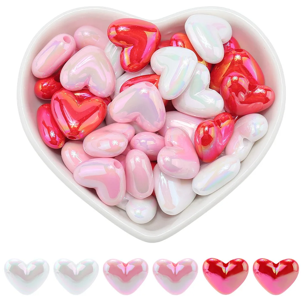 60-pecas-de-contas-de-plastico-com-tema-do-dia-dos-namorados-3-cores-banhadas-a-uv-em-formato-de-coracao-cores-mistas-145x17x75mm-furo-2mm-20-pecas-cor