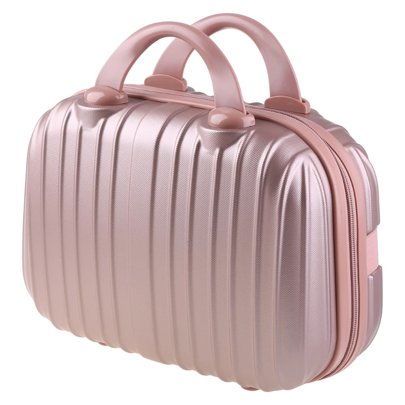 14in Cosmetic for Case Luggage Small Travel Portable Carrying Box Suitcase for Makeup