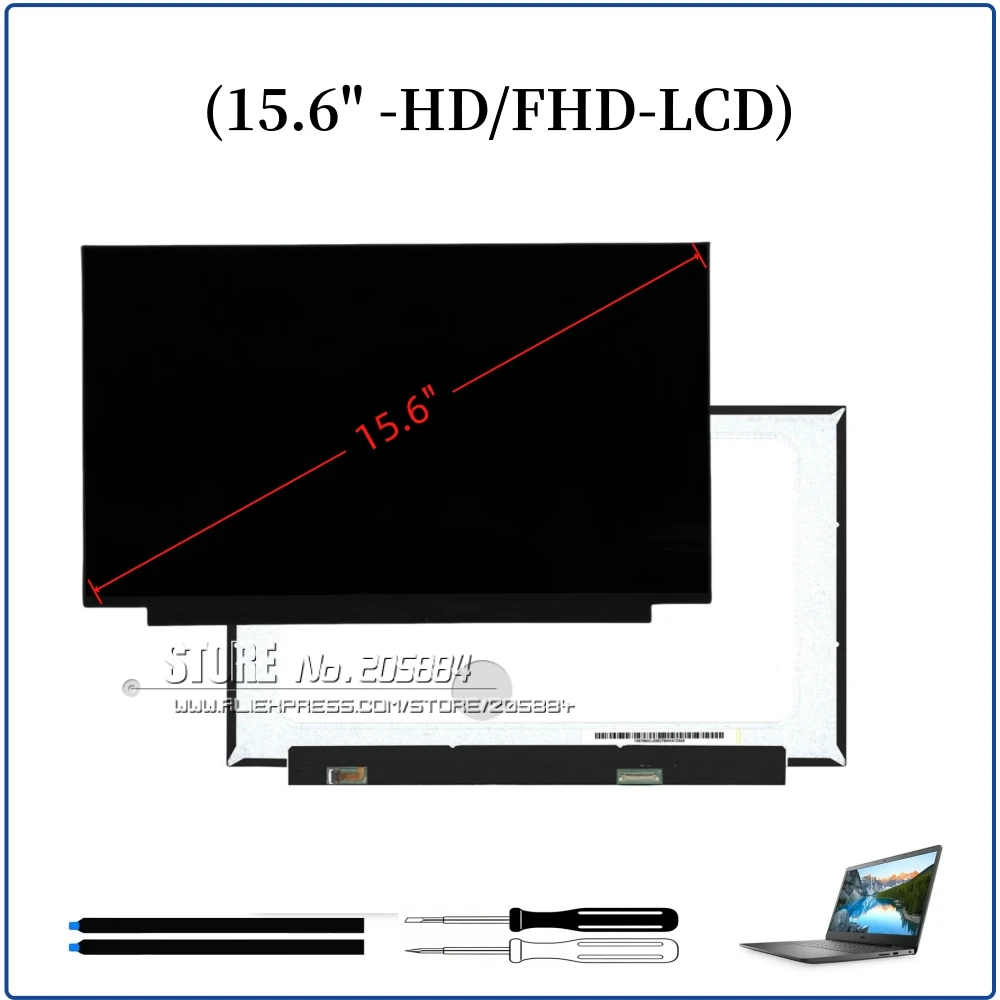 

For Dell Inspiron 3501 3502 3505 15.6-inch laptop LCD display screen