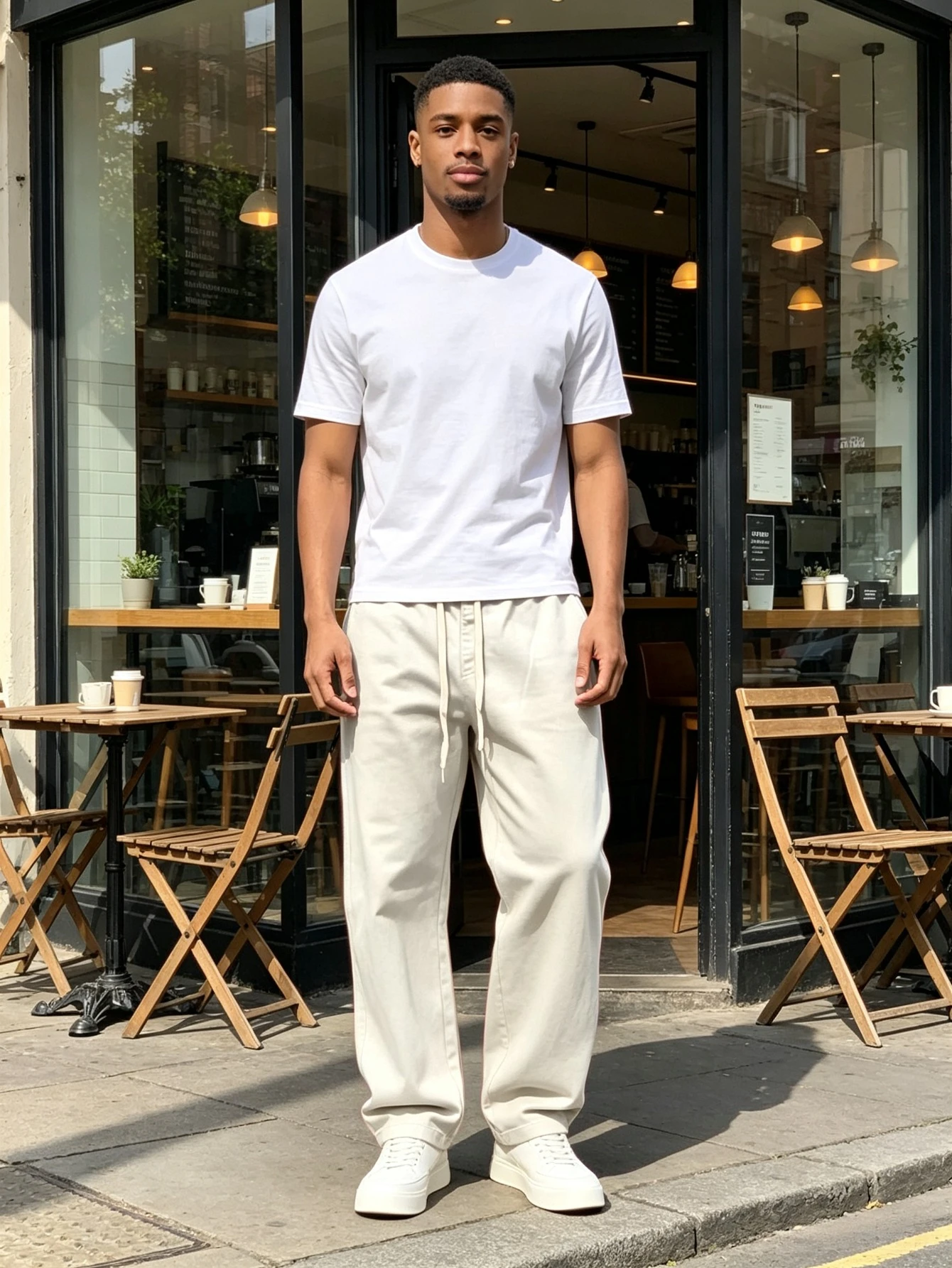 Men's Heavy-duty Tooling Jeans, Loose Straight-leg Pants, Elastic Waist Elastic Jeans, Multi-functional Pockets