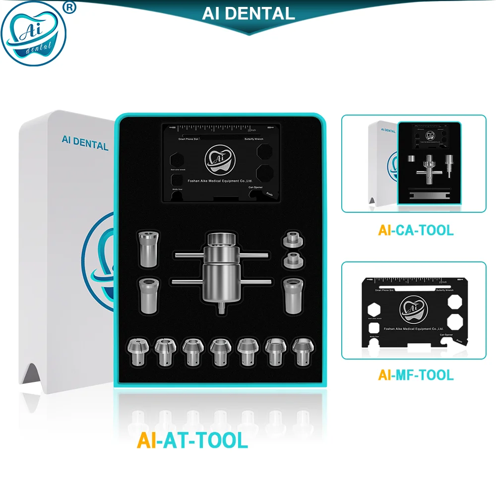 Dental Professional Repair Kit Low Speed/High Speed Handpiece/Accessories Card Key AI-MF-TOOL/AI-CA-TOOL/AI-AT-TOOL