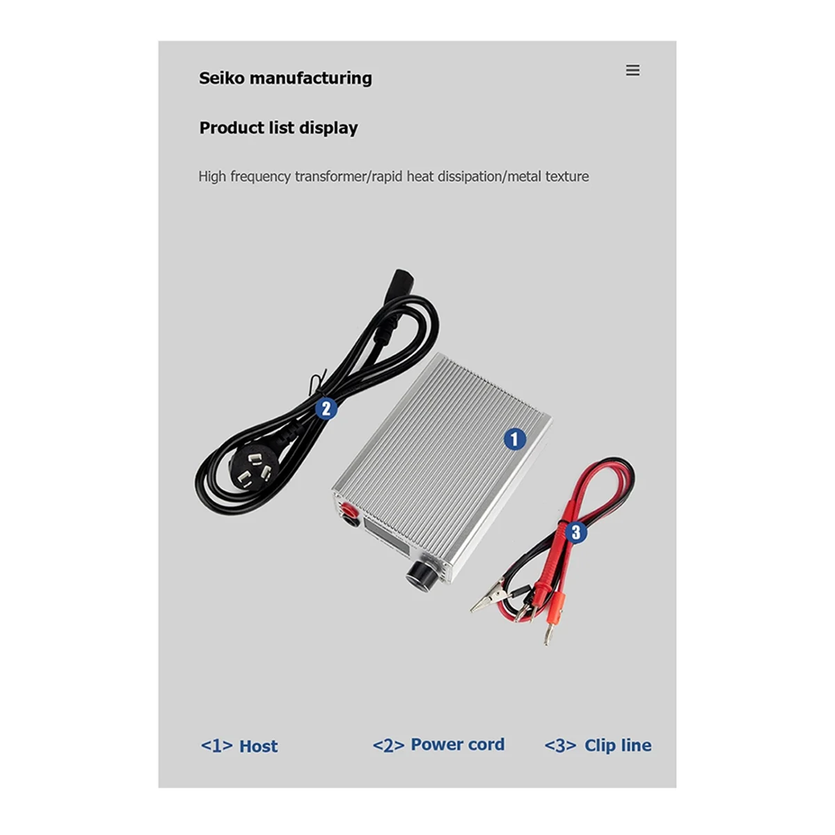 HR1520 Motherboard Short Circuit Tester 15V 20A Adjustable Multifunctional Power Supply for Phone Repair(EU Plug)