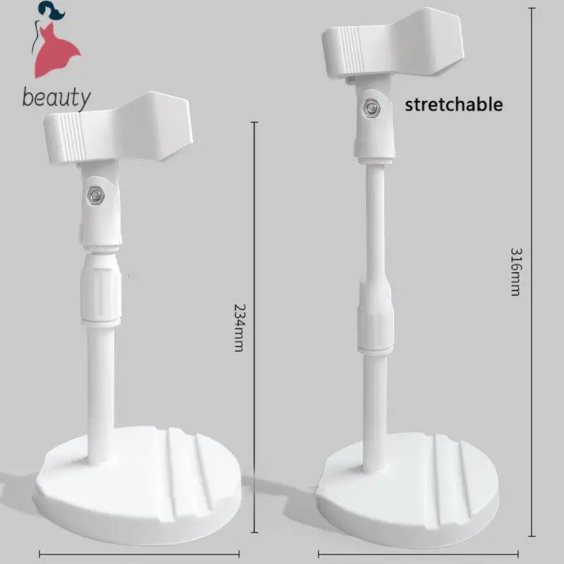 Portalampada per luce per unghie il telefono cellulare può essere posizionato asciugatrice per unghie lampada per fototerapia staffa speciale luce Uv girevole