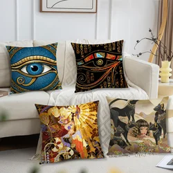 Design Ancient E-Egyptian art Comfortable soft Pillow Case for Sofa Living Room Home office Decor and Protective Covers