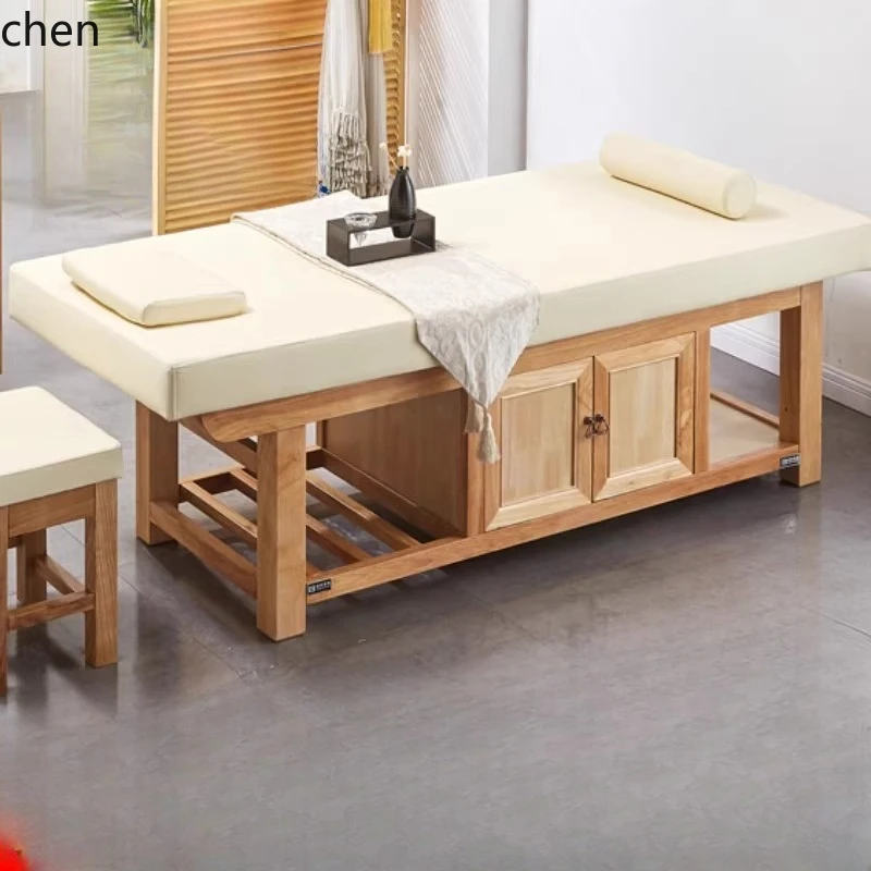

QZTSolid wood latex SPA moxibustion foot therapy for HXL beauty salon