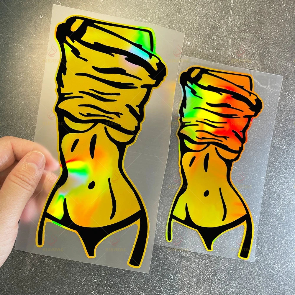 Gold Take Off Clothes Motorcycle Stickers for Motorcycle Fairing Windshield Car Trunk Scooter Universal Waterproof Vinyl Decals