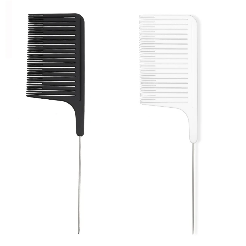 Hairdressing Comb Plastic Pointed-tail Comb Hair Salon Professional Hair Dye Comb High Temperature Anti-static Hair Cutting Comb