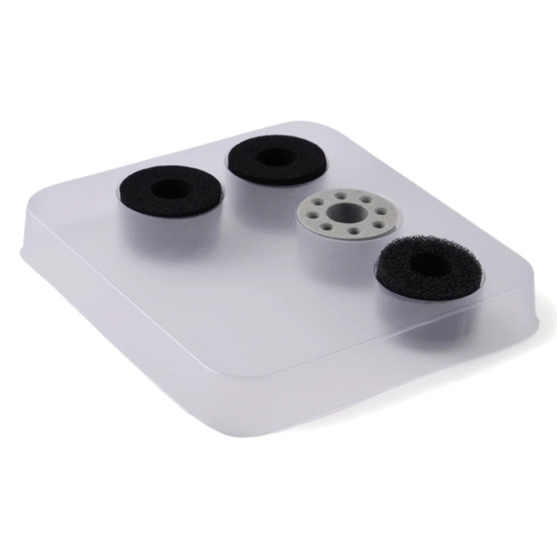 4 Pair/Set Precision Ring Sponge Auxiliary Ring Positioning Sleeve Shock Absorber Analog For PS4/PS5/XBox One/Switch Controller