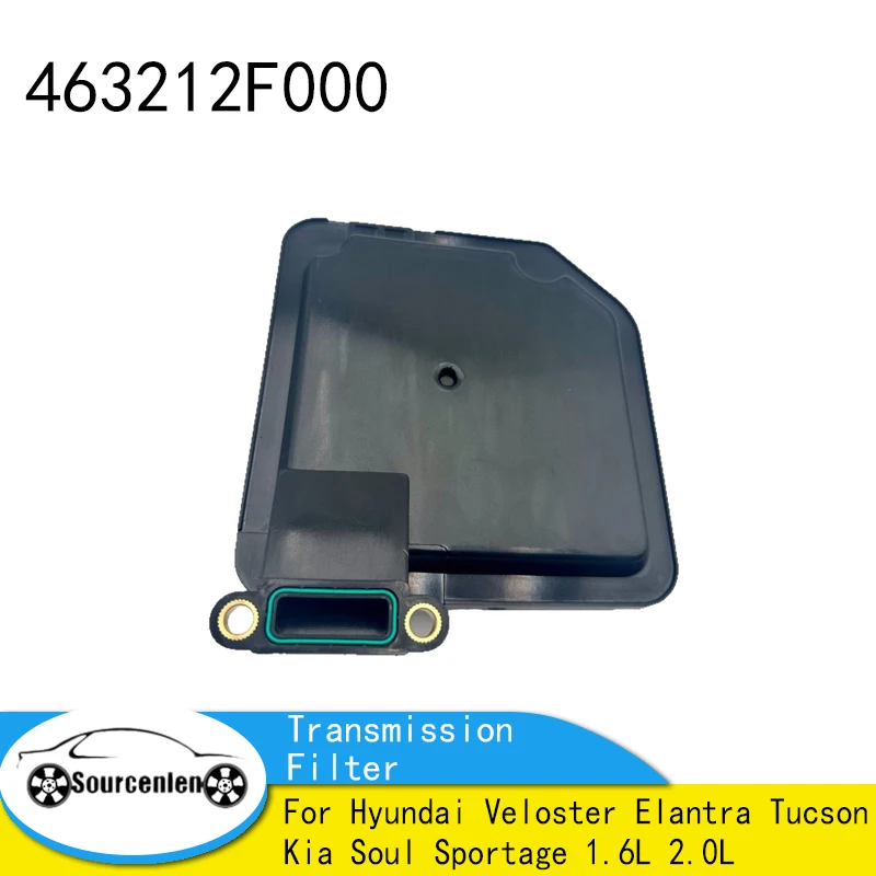 

Совершенно новый 463212F000 46321-2F000 фильтр коробки передач для Hyundai Veloster Elantra Tucson для Kia Soul Sportage 1.6L 2.0L