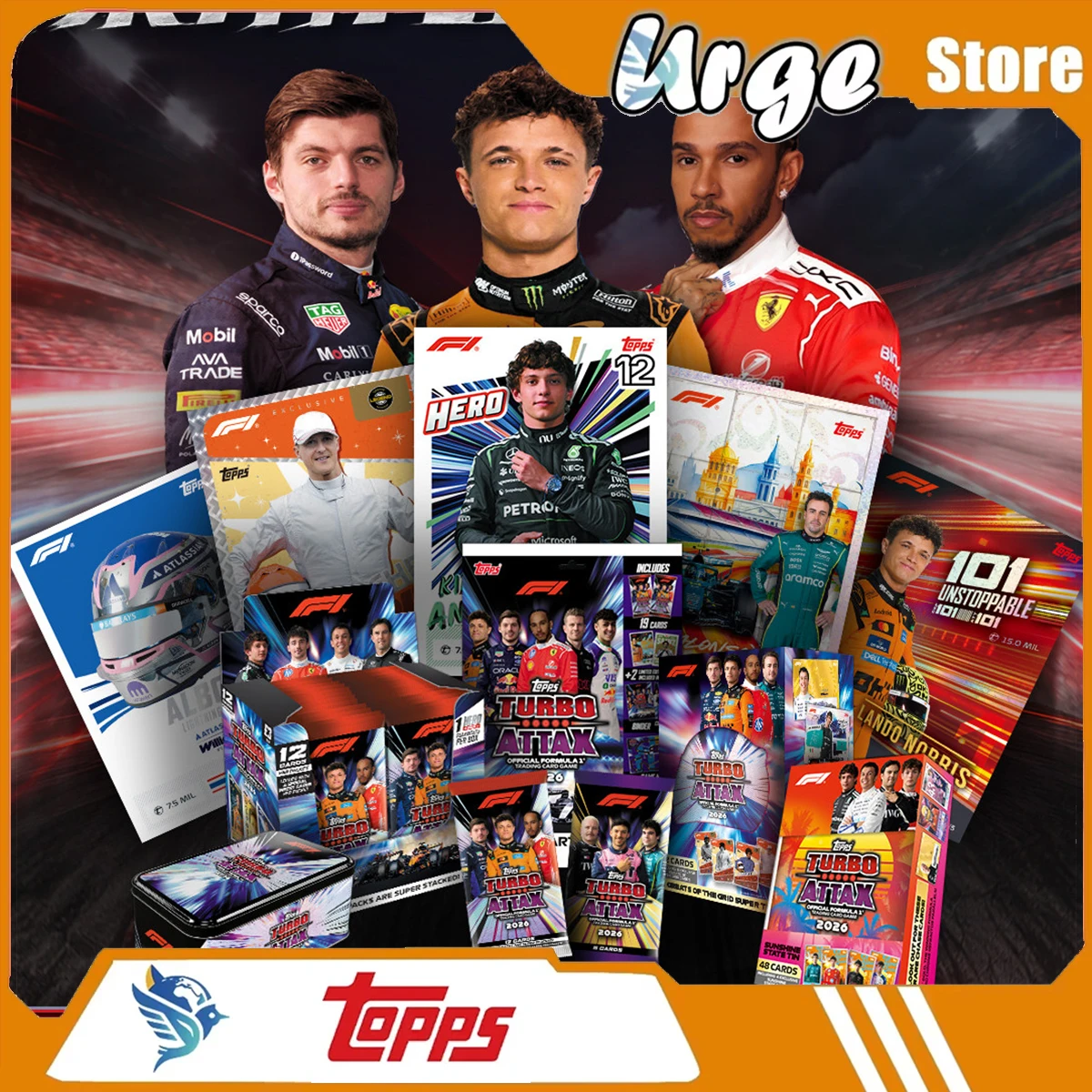 2026-topps-turbo-attax-voiture-de-course-f1-hamilton-verstappen-carte-de-collection-article-de-collection-cadeau-surprise-objet-de-collection-de-collection-comme-un-ornement-de-film-rare