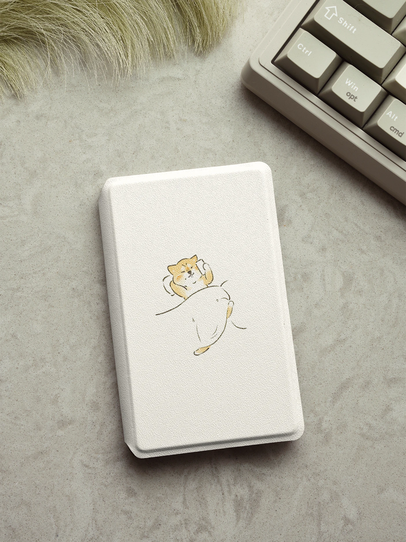 Twosheep Cute Illustration Magnetisch abnehmbare Hülle passend für XTEINK X3, XTEINK X4 Abnehmbare Abdeckung, transparente TPU-Rückenschale, schlank – Detail 8