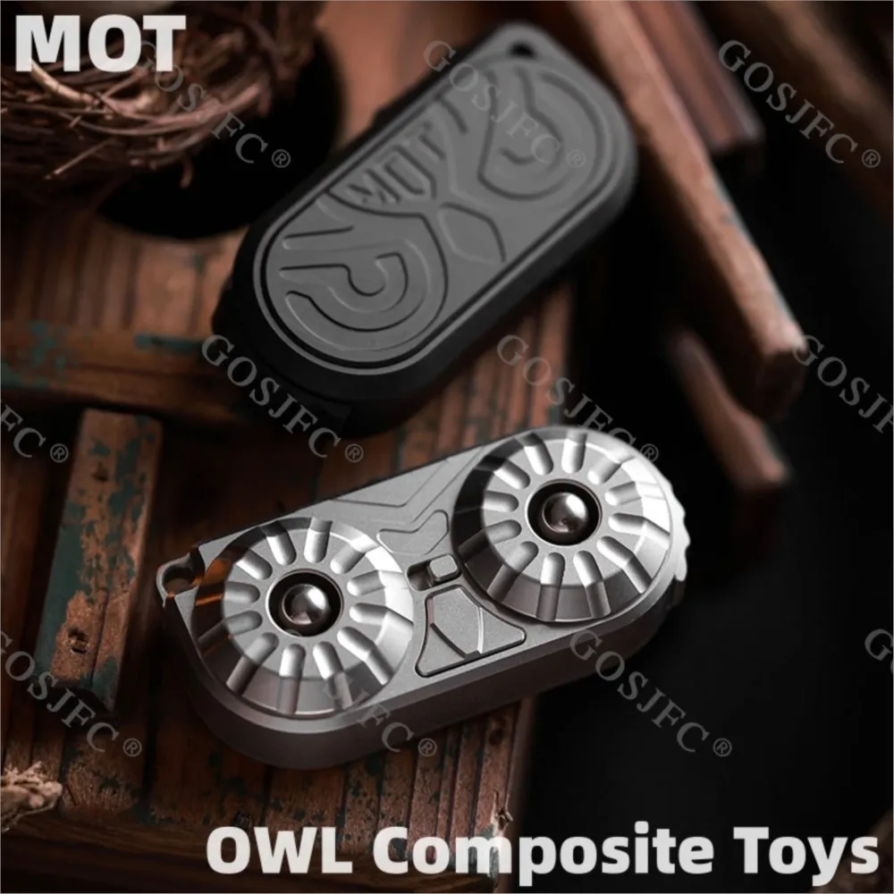 MOT EDC hibou Composite jouets mécanique Fidget curseur Fidget jouets pour adultes soulagement du Stress jouet
