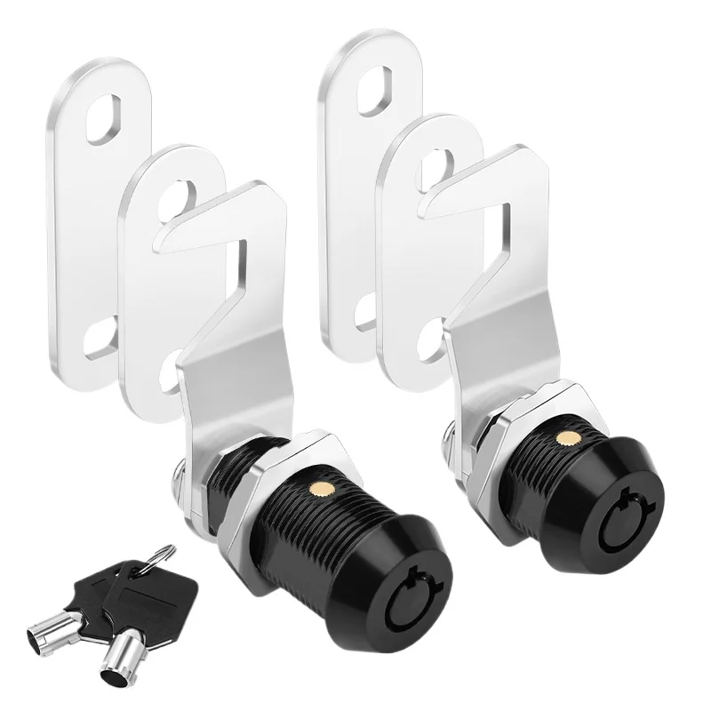 

Plum Blossom Mailbox Lock, Double Pull, Double Piece RV Camping Car Trailer, Vending Machine Replacement Drawer Lock