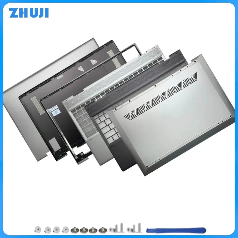Case Laptop LCD Back Top Cover Front Bezel For ENVY X360 15-DR 15M-DR 15-DS TPN-W142 Palmrest Bottom Case L55038-001