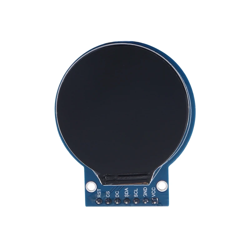 

1 Piece HD IPS Color TFT LCD Display Module Round Board 7 Pins RGB LED Round Screen PCB Board 1.28 Inch