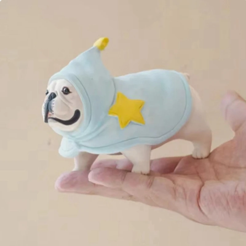 French Bulldog Statue Interesting Crafts Sculptures Decorative Ornaments for Home Decor Desk Decorations Table Decor