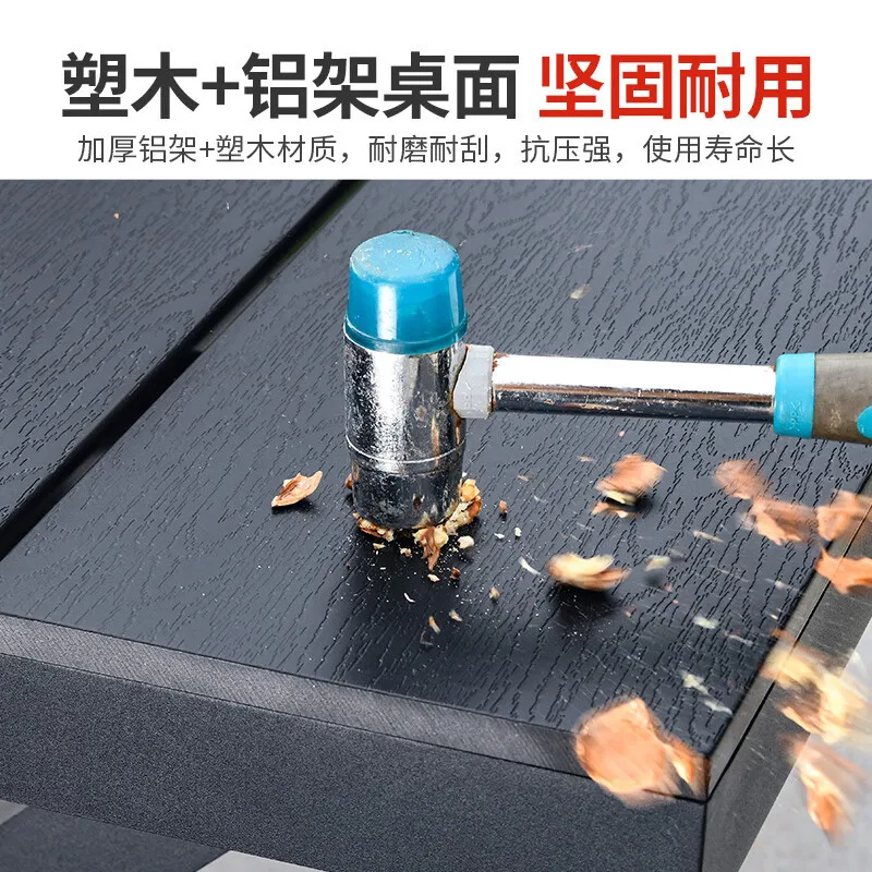 Outdoor Villa Rattan Stuhl Terrasse Garten Tee Rebe