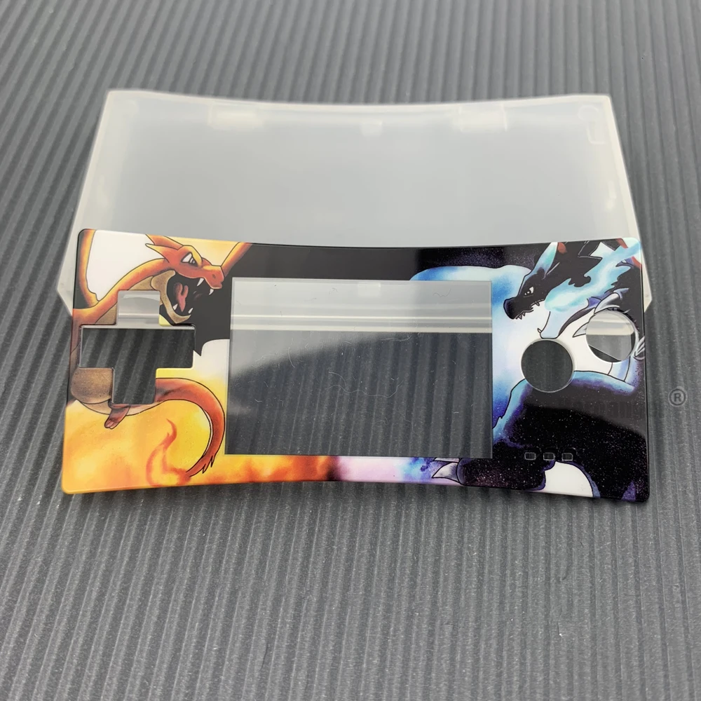 2023 NEW Replacement Front Faceplate Cover for Nintendo GameBoy Micro for GBM System Front Case Shell Housing Accessories