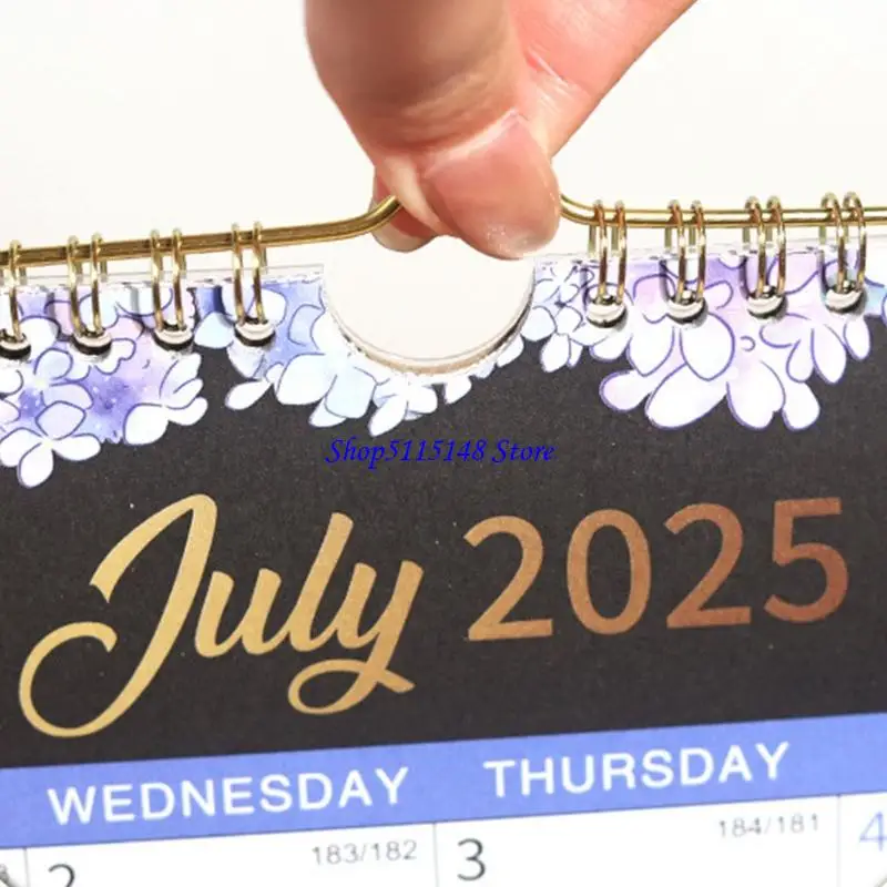 F3MA 2025-2026 벽 교수형 달력 트윈 코일 바인딩 월간 달력 플래너 2025 년 7 월부터 18 개월 캘린더 2026 년