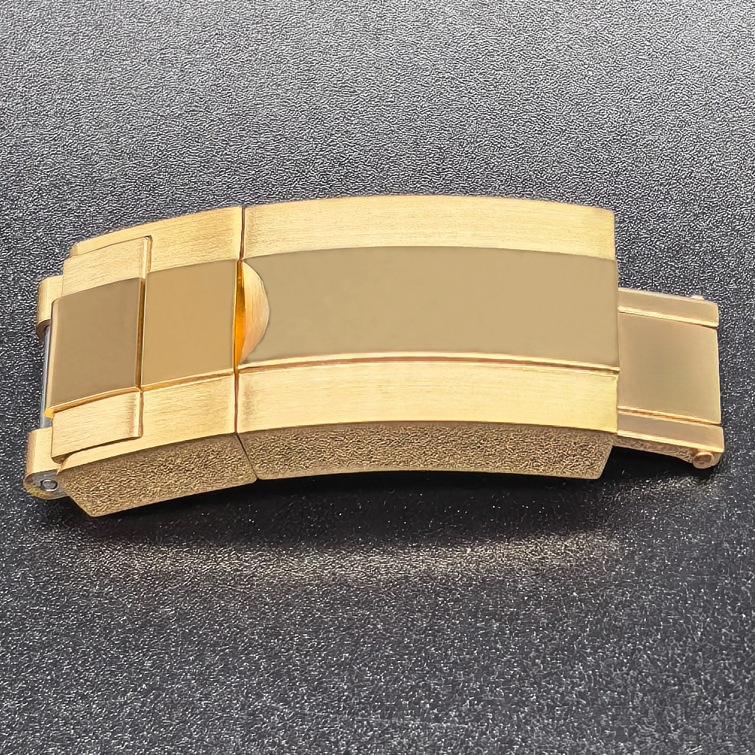 Short Cover 16×9mm Silver Gold Rosegold Black Folding Watch Clasp For Rolex Submariner Daytona GMT Metal Deployment Buckle