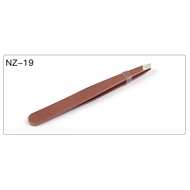 Stainless Steel Eyebrow Tweezers Set - Precision Tweezers for Eyebrow Shaping, Eyelash & Facial Hair Removal, Beauty Makeup Tool