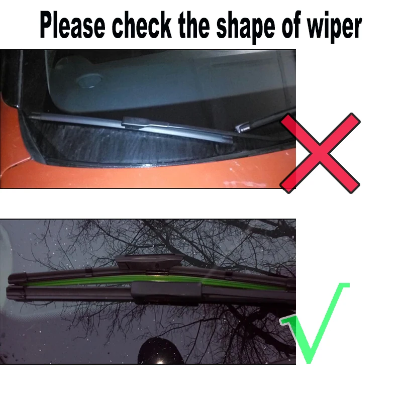 Erick\'s Wiper LHD Front Wiper Blades For Renault Captur Kaptur 2013 - 2016 Windshield Windscreen Window Rain Brushes 26\