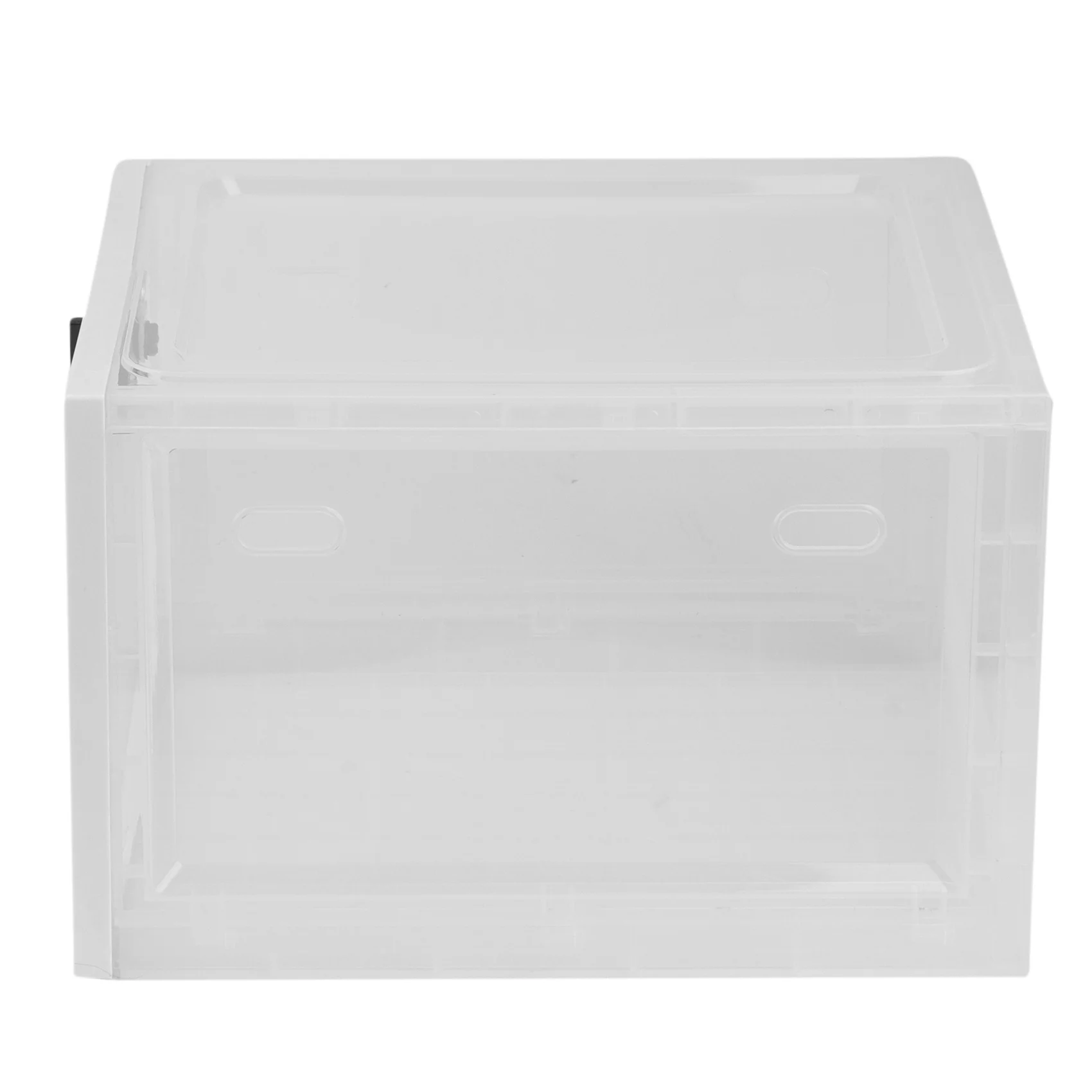 

N38R_ Transparent Refrigerator Food Storage Box with Lock (A)