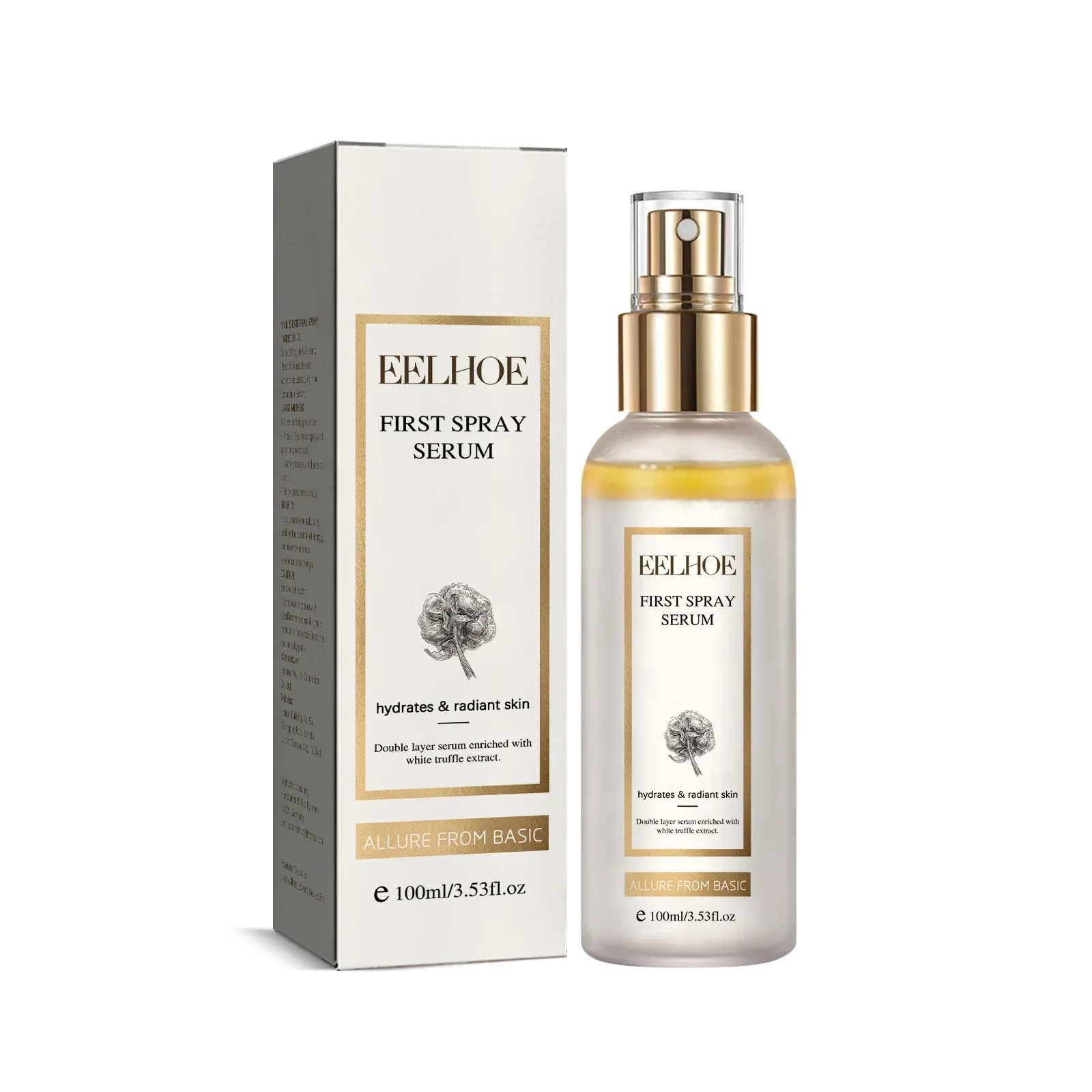 Eelhoe White Truffle Moisturizing Spray Skin Rejuvenation Brightening Whitening Essence Moisturizing and Nourishing Spot Fading