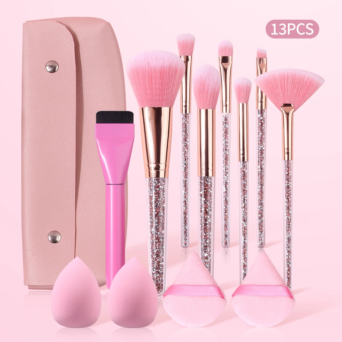 13PCS Pink Makeup B…