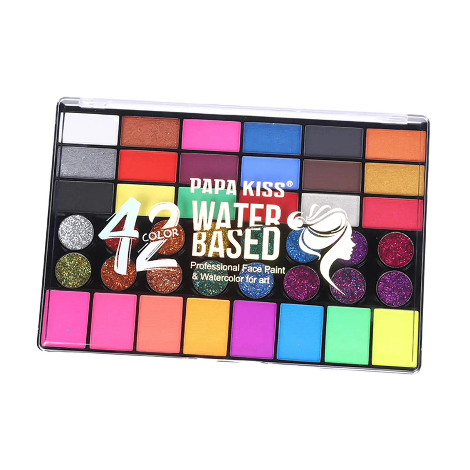 Palette de peinture pour le visage et le corps, maquillage de scène, Halloween Owpat