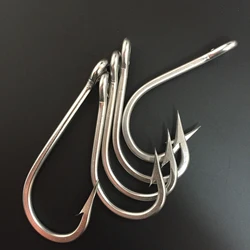 CN03 7691S Mustad Fishing Hook Stainless Steel Jigging Fishing Hook Big Hook for Fishing