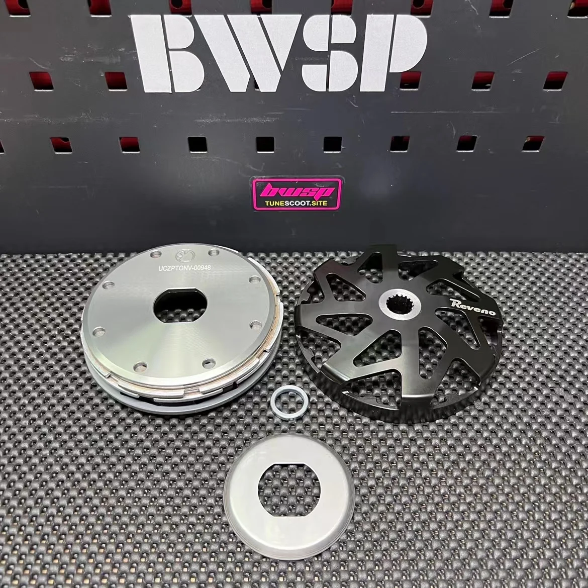 REVENO Seamless Transfer Clutch BWS125 SMAX155 FORCE155 PCX JET NMAX NVX AEROX LX LVX 3V 150 RS100 Racing Set Tuning Parts