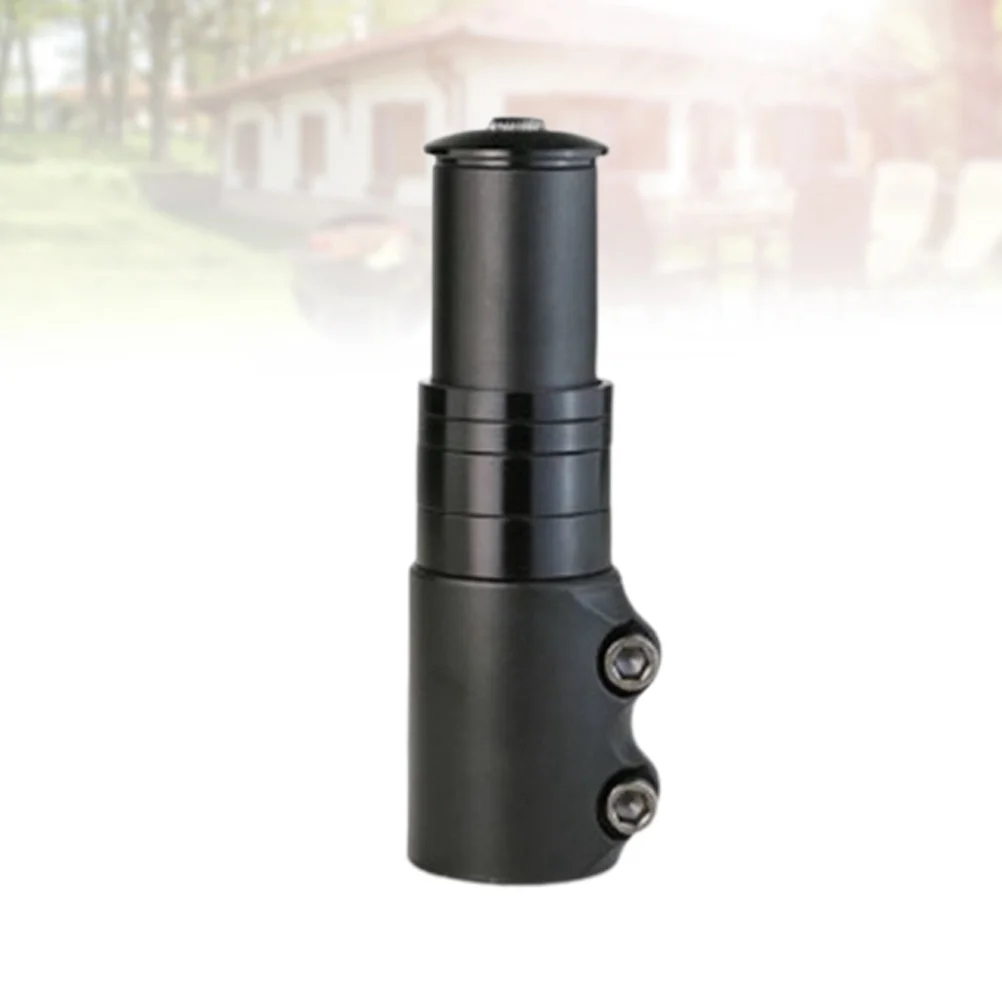 12Cm Handlebar Front Fork Head Tube Bicycle Heightening Extender Adjustable Aluminum Alloy High Strength Rust Resistant