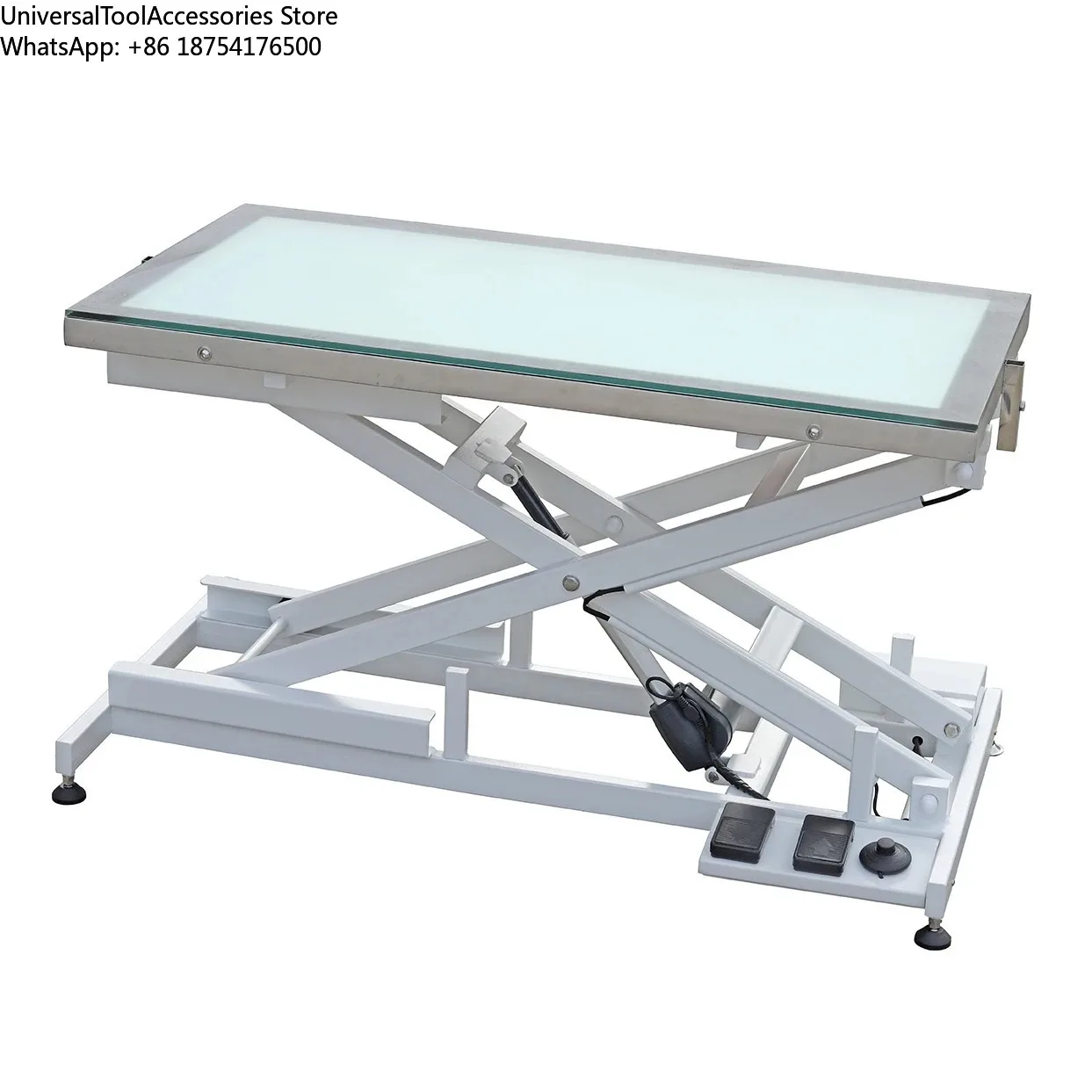 Electric Pet Dog Grooming Table Low-Height LED Light Trimming Table  Salon Show Table Adjustable Height Non-Slip Surface