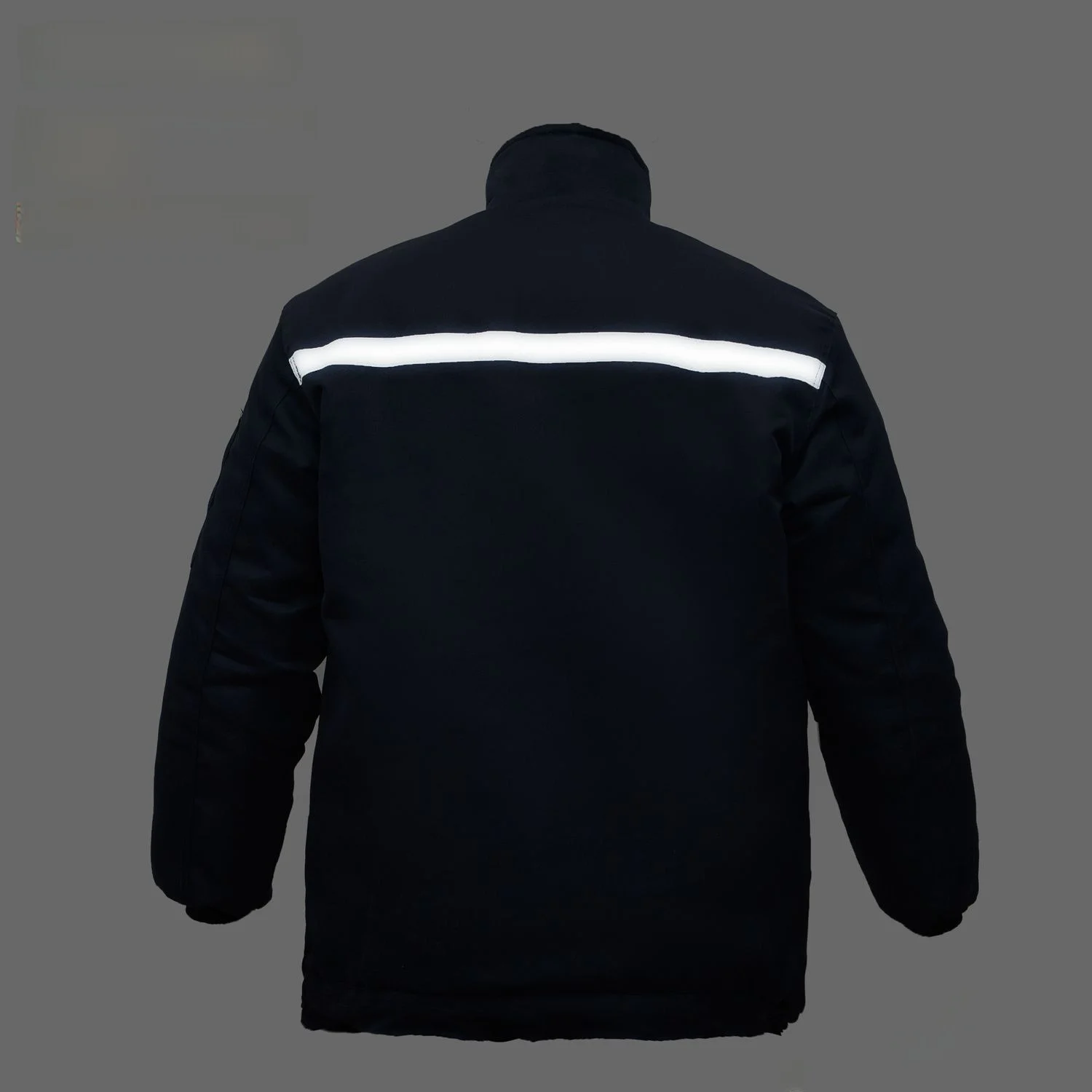 

Thiened Labor Protection Cotton Jaet Men's Workwear Reflective Cotton Coat Warm And Wear-resistant for Construction Site