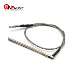 Transducer Equalizer Piezo Cable for 4 Strings Ukulele Acoustic Guitar 2.5mm Plug Powerful Audio Guitar Parts