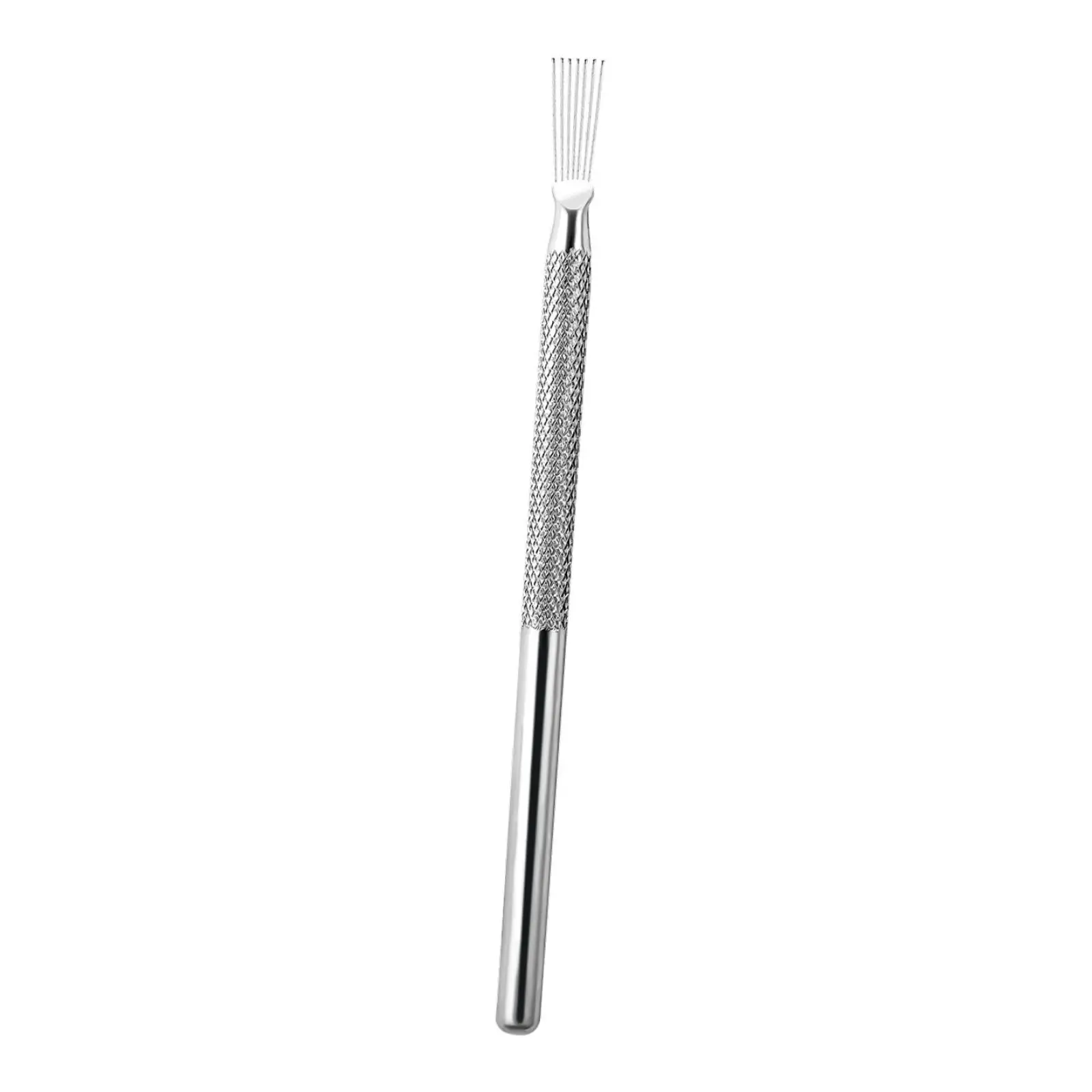 Stainless Steel Thin Stripe Liner Nail Art Pen 7 Pin Bendable Brush for Manicure Striping DIY Salon Tools