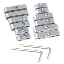 7mm 8mm Chrome Spark Plug Wire Separators Looms for Mopar for Ford for Chevy 9723