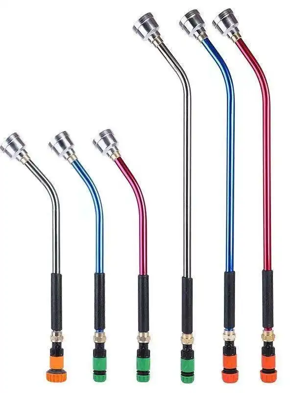 

000-ме, длинный полюс, спринклер для цветов, садовый пистолет для полива овощей, спринг-голова, садоводство, Einzhouse, инструмент для полива растений