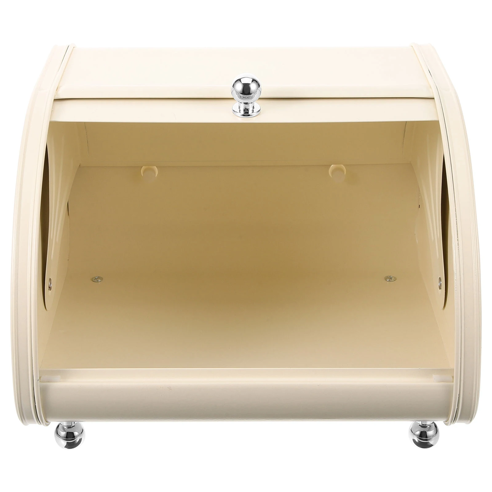 

Белая коробка для хлеба из углеродистой стали для кухонной столешницы, прочный многофункциональный контейнер для хранения, держатель для хлеба, органайзер для еды