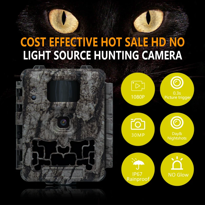Factory OEM/ODM Low MOQ Private Lable Firmware Customization Good Quality Hunting Cameras CMOS Sensor